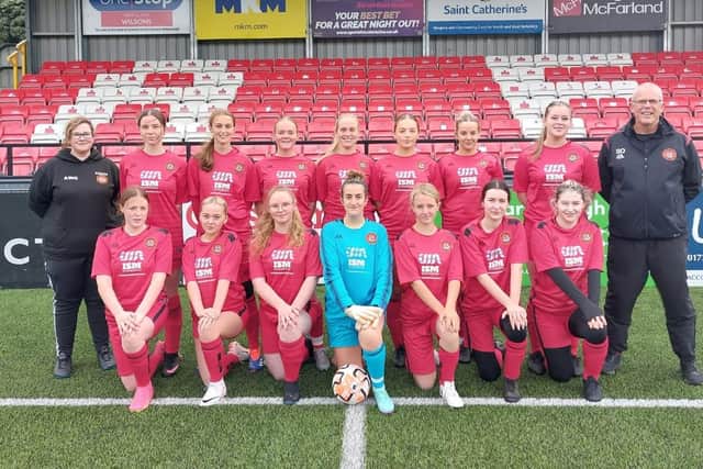 Scarborough Ladies FC under-18s bowed out of the York FA Cup