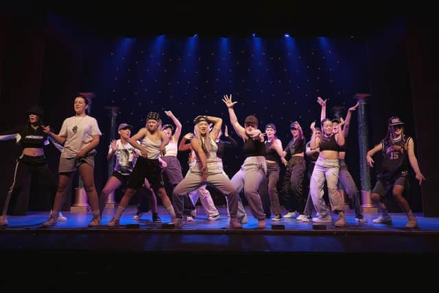 Chanelle Colebrooke's chereographed dance piece.
