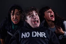 New theatre show 'Burn Out in Biscuit Land' by Touretteshero is premiering at Bridlington Spa this April. Credit: Ro Murphy