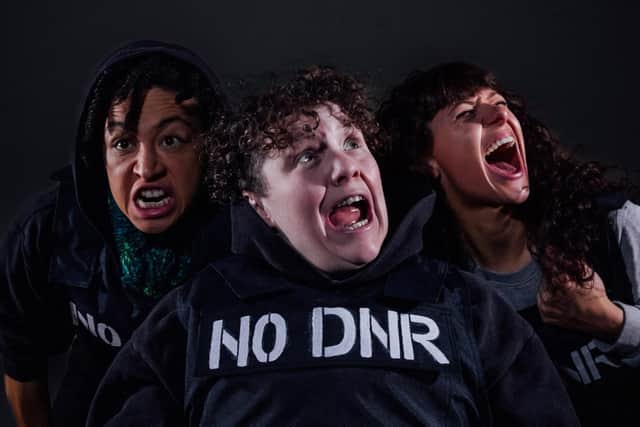 New theatre show 'Burn Out in Biscuit Land' by Touretteshero is premiering at Bridlington Spa this April. Credit: Ro Murphy