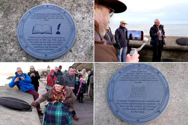 The Scarborough sea wall heritage trail is now open for the public to see.