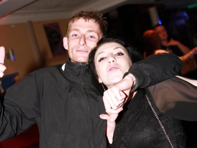 Danny and Jade in Quids Inn
