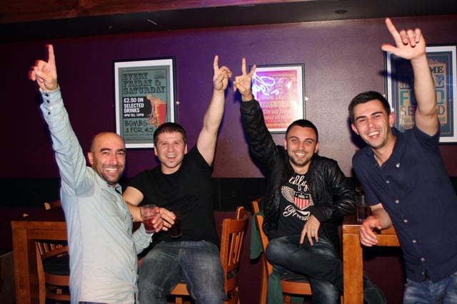 Camalettin, Adil, Jorin and Umit in Blue Lounge.