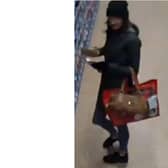 North Yorkshire Police has released a CCTV image of a person they would like to speak to in relation to a theft from a Pickering supermarket