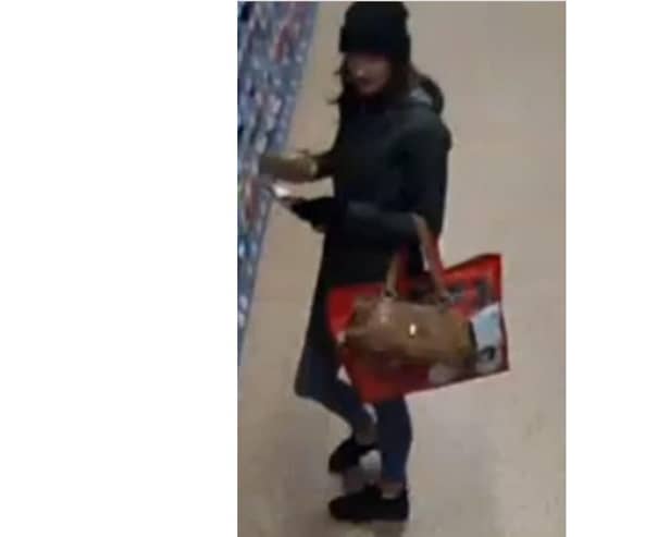 North Yorkshire Police has released a CCTV image of a person they would like to speak to in relation to a theft from a Pickering supermarket