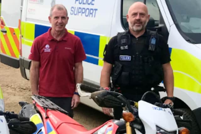 National park rangers and police are working together to catch those responsible