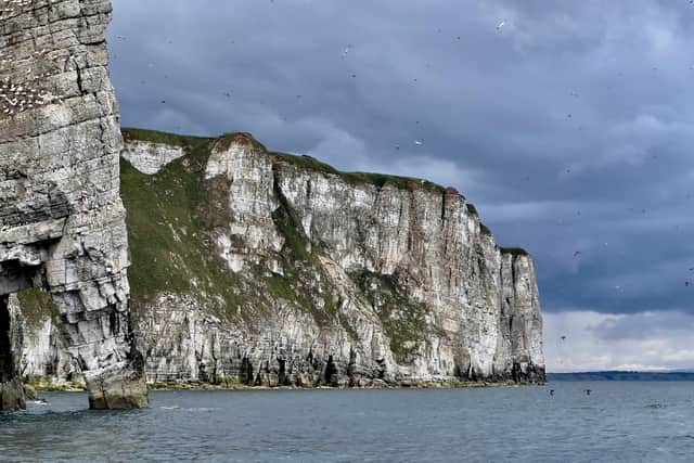 A storm north of Staple from an RSPB cruise. Photo: Ivan Nethercoat