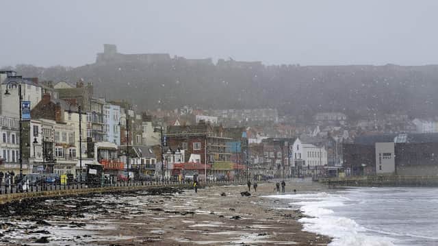 This week snow showers are expected to hit the Yorkshire coast, alongside low temperatures and strong winds. Photo:  Richard Ponter.