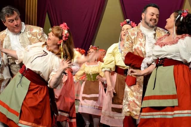 The Gondoliers takes place in Scarborough in September