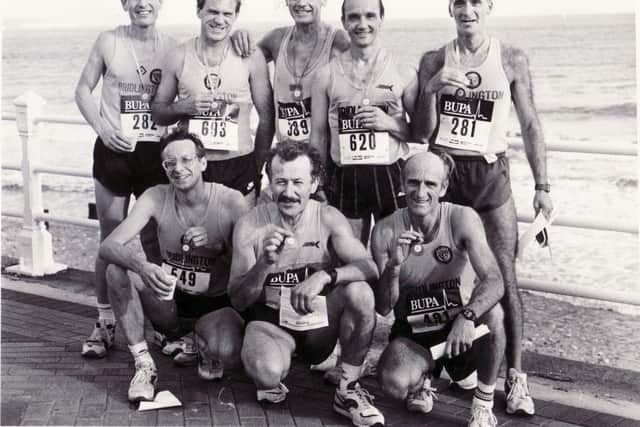 Eight Bridlington Road Runners are featured in this shot.