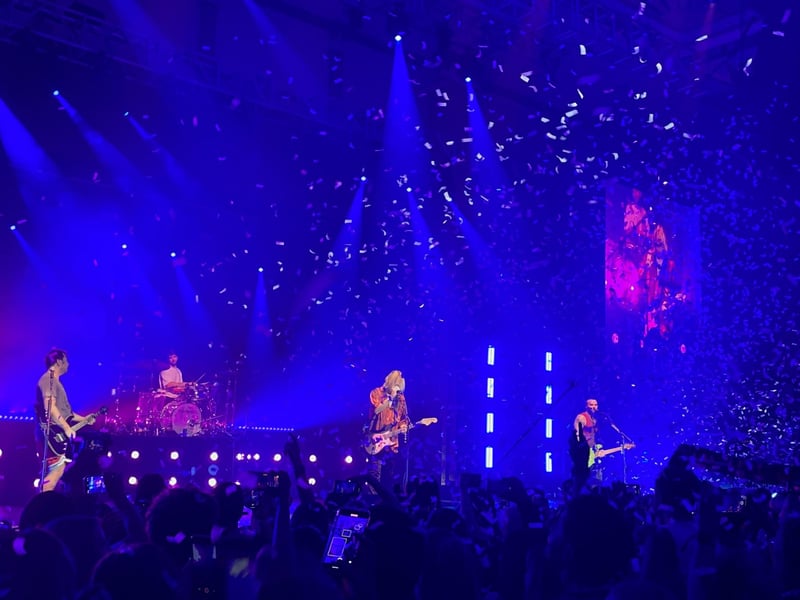 There was a confetti cannon!