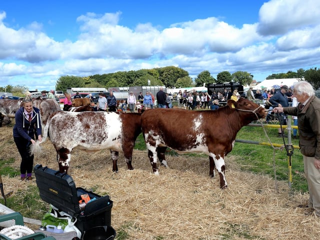 The Egton Agricultural Show.