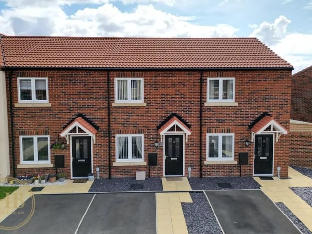 Two-bedroom terraced home, Hope & Braim, £210,000.