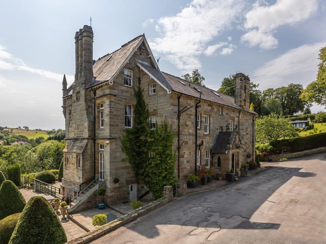 The Hall and its backdrop as seen from another angle.