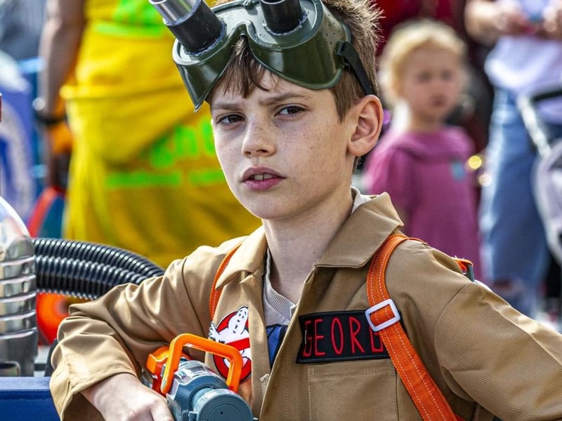 One of the Ghostbusters crew. photo: Brian Murfield