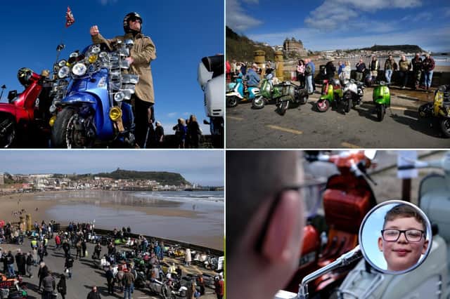 The annual Scooter Rally returned to Scarborough over the Easter weekend!