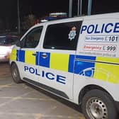 The vehicle was seized after the driver as spotted in Eastfield without his seatbelt