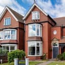 The attractive frontage of the Edwardian family home that has a modern and spacious interior.