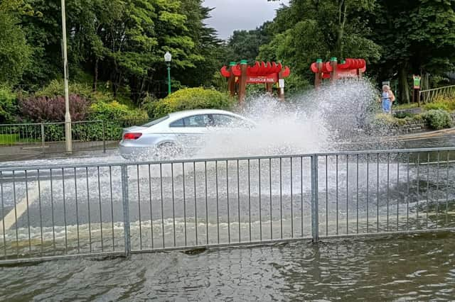 The wet weather is set to continue across the Yorkshire coast this week, according to the Met Office.