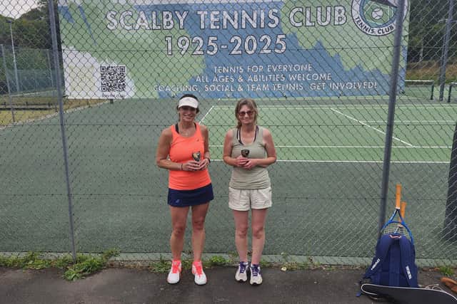 Louise Tomlinson, left, had a great week, as she earned wins in overall victories for Scalby Mixed A and Scalby Ladies in the Driffield League.