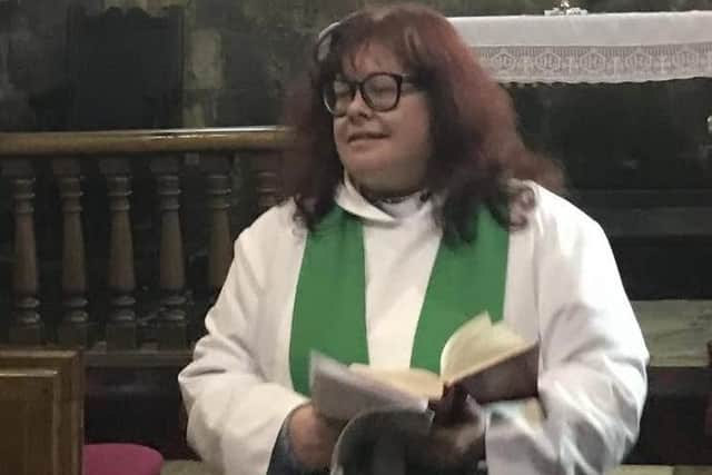 Rev Jo Parker.
