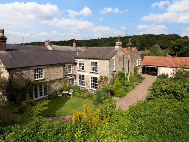 An overview of the property in its beautiful setting.