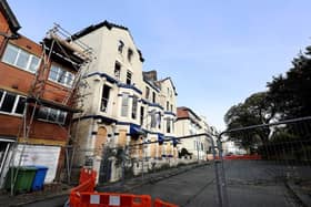 The demolition of a former hotel in Scarborough which suffered major fire and storm damage is set begin.