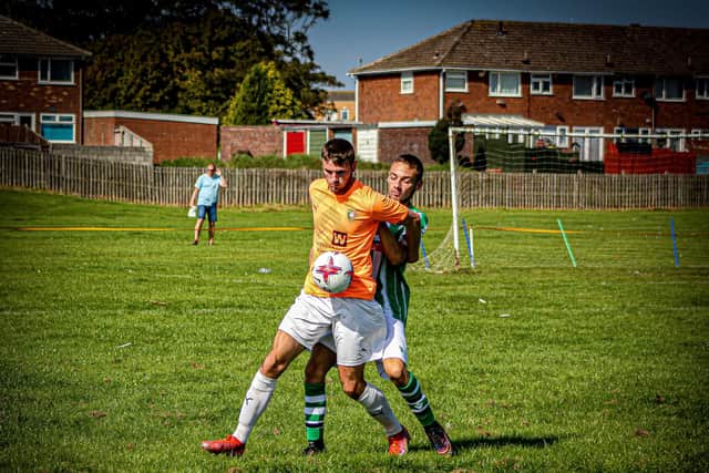 Luke Rees was on target in Edgehill's cup semi-final win.