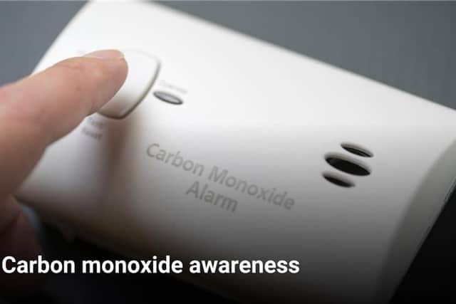 East Riding of Yorkshire Council is offering advice about the dangers of carbon monoxide.