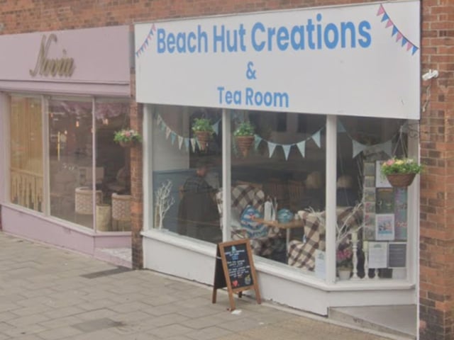 Beach Hut Creations and Tea Rooms, located on St Thomas Street, gets an honourable mention with one vote.