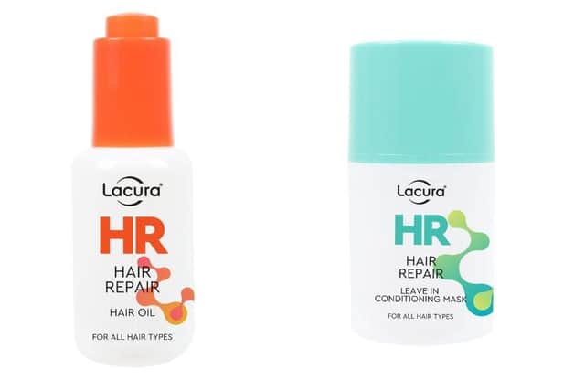 From 26th January, Aldi is welcoming its NEW Lacura HR Hair Repair Leave-in Conditioning Mask (50ml) to its cruelty-free range along with Lacura HR Hair Repair Oil (£4.99, 30ml.
