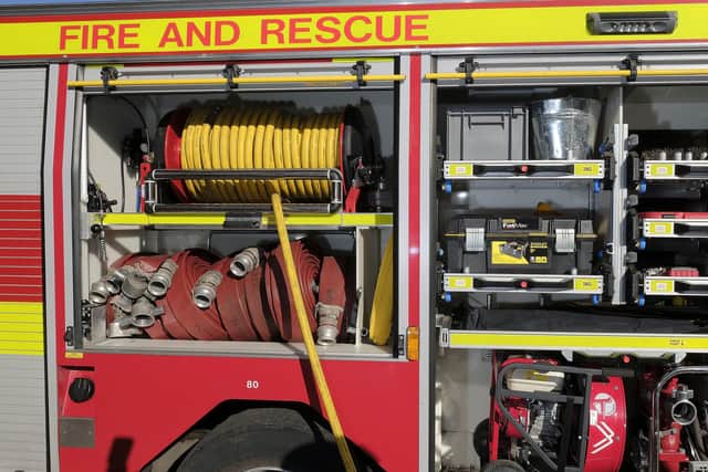 Fire crews acted quickly to reunite Willow with her owner