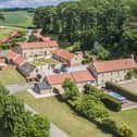 Aerial view of the High Oaks Grange estate.