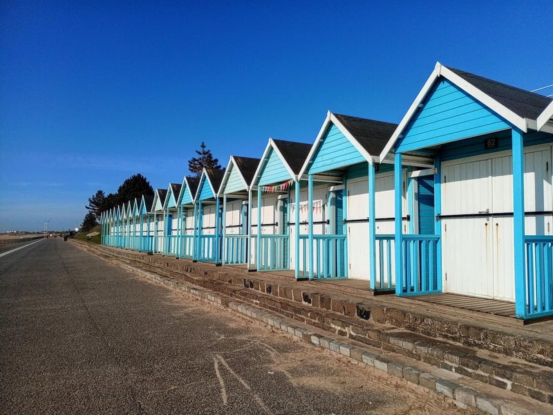 Mark Ross sent in this stunning beach huts photo.