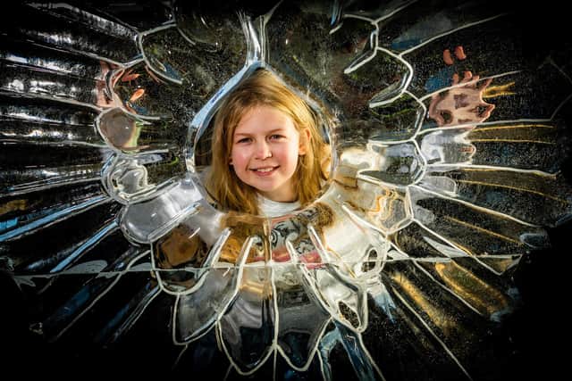 The ice sculptures can be enjoyed from 11am on each day. Photo from last year's event by James Hardisty