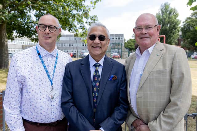 From left: Jason Stamp (chair of NHS Humber and North Yorkshire Integrated Care Board), Lord Patel of Bradford, chair of Coastal Navigators Network, and Councillor Jonathan Owen (East Riding of Yorkshire Council Cabinet Member for Adults, Health and Care).