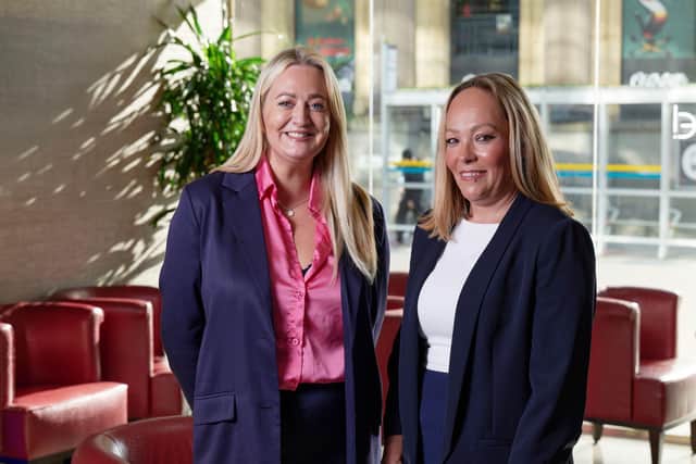 L_R Natalie Foster with Hannah Strawbridge