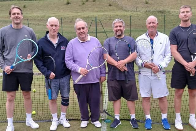 The Hackness and Scarborough Men's B team lost 5-4 at home to Market Weighton B in Division Three. Photo by Mark White