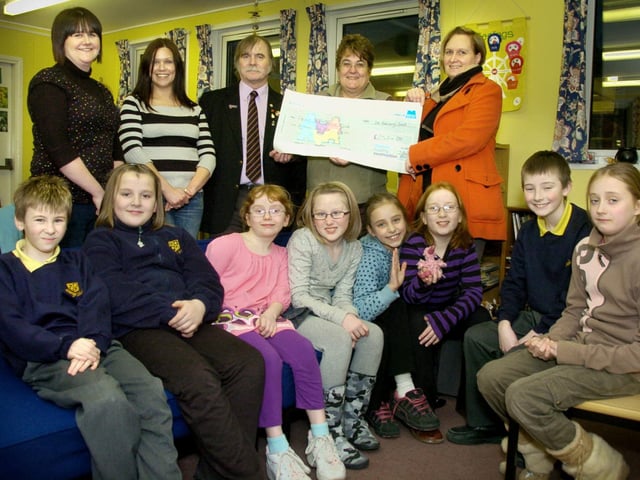 Friarage Youth Club receives a cash boost from the Richard Fox Memorial Fund.