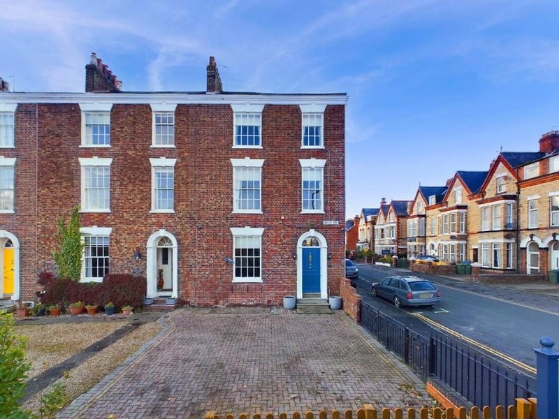 This seven bedroom, eight bathroom town house is for sale with Hunters for £395,000.