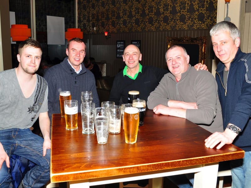 Muz, Latch, Big Stue, Brett and Dave on a holiday in Scarborough!