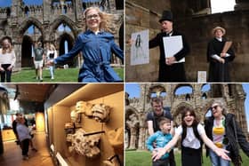 Whitby Abbey played host to some half-term family fun.