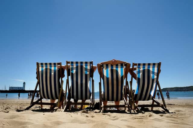 This week the Met Office predicts that the Yorkshire coast will see a mixture of sunshine and showers. Photo: Richard Ponter