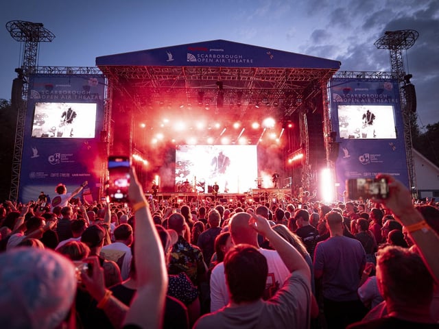 Pendulum light up the stage. picture: Cuffe & Taylor.