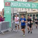Competitors in the Marathon du Malton.