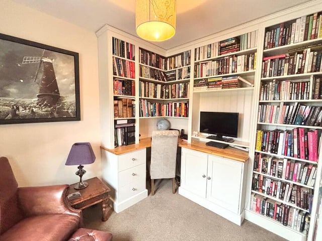 The study or home office.