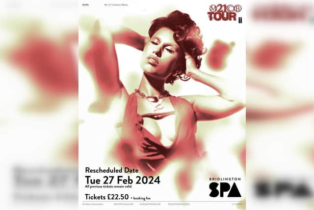 RAYE will now be performing at BRidlington Spa on Tuesday, February 27, 2024.