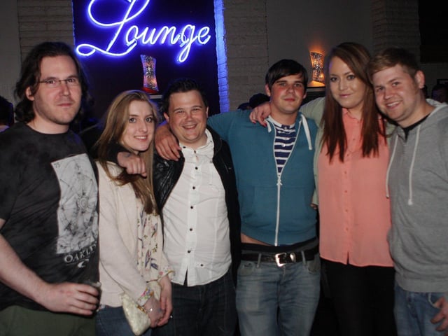 Nick, Megan, John, Nick, Sinead and Miller