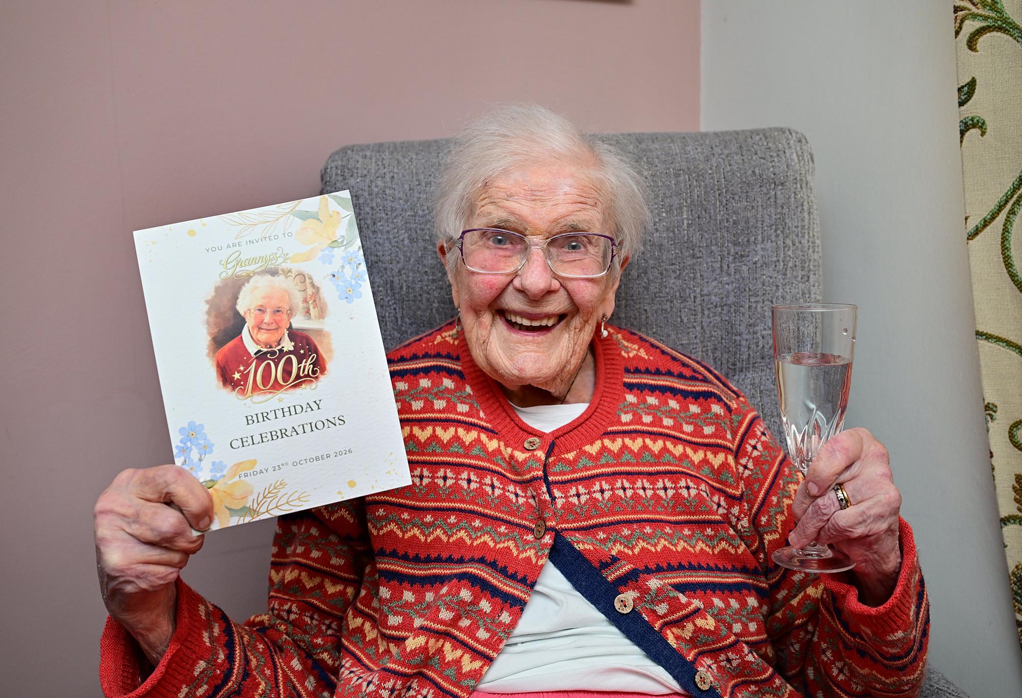 Hutton Buscel resident Mary Gibson celebrates 100th birthday