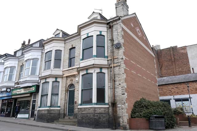 New flats could be built at a house on Somerset Terrace, pictured.